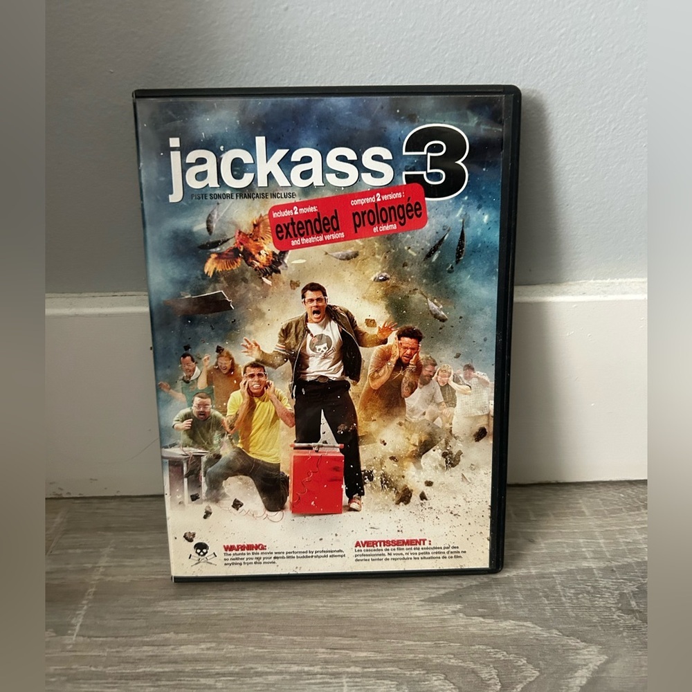 🍀5 for $25🍀 “Jackass 3” DVD